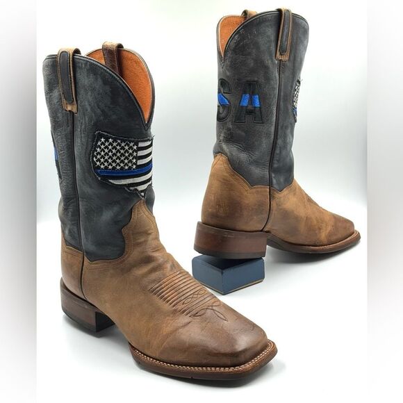 Dan Post Thin Blue Line USA Boot - Picture 6 of 12